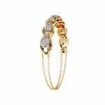 Minimalist Pave Diamond Chain Bracelet
