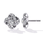 Twirl Shine Diamond Studs