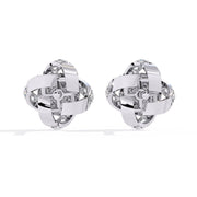 Twirl Shine Diamond Studs