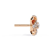 Twirl Shine Diamond Studs