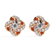 Twirl Shine Diamond Studs