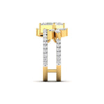 1.36 Carat Starlet Spark Diamond Ring
