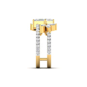 1.36 Carat Starlet Spark Diamond Ring