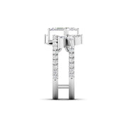 1.36 Carat Starlet Spark Diamond Ring