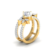 1.36 Carat Starlet Spark Diamond Ring