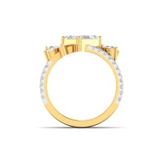 1.36 Carat Starlet Spark Diamond Ring