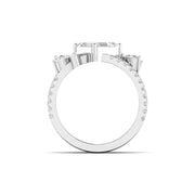 1.36 Carat Starlet Spark Diamond Ring