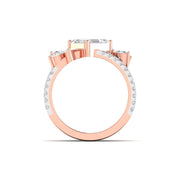 1.36 Carat Starlet Spark Diamond Ring