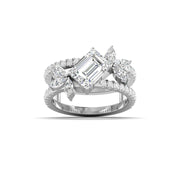 1.36 Carat Starlet Spark Diamond Ring