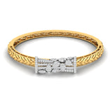 Intricate Bridal Diamond Bangle
