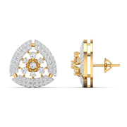 Brilliant Diamond Cluster Earrings