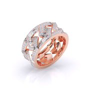 Brilliant Round Cut Diamond Universal Ring