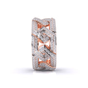 Brilliant Round Cut Diamond Universal Ring