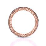 Carol Trellis Diamonds Bangle Pair