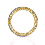 Carol Trellis Diamonds Bangle Pair