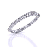 Carol Trellis Diamonds Bangle Pair