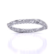Carol Trellis Diamonds Bangle Pair
