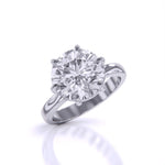 3.35 Carat Casual Solitaire Ring