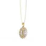 Celestial Sun Medallion Necklace