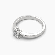 Fancy Princess Shape Diamond Ring
