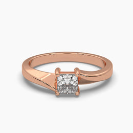 Fancy Princess Shape Diamond Ring