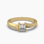 Fancy Princess Shape Diamond Ring