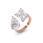 Toi Et Moi Diamond Ring