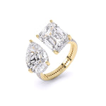 Toi Et Moi Diamond Ring