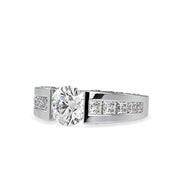 2 Carat Round Solitaire Diamond Ring