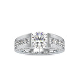 2 Carat Round Solitaire Diamond Ring