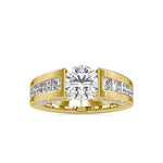 2 Carat Round Solitaire Diamond Ring