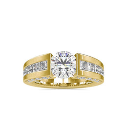 2 Carat Round Solitaire Diamond Ring