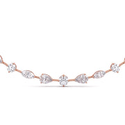 Solitaire Round & Fancy Shape Diamond Necklace