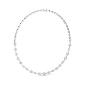 Solitaire Round & Fancy Shape Diamond Necklace