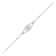 Charming Gold Diamond Bracelet