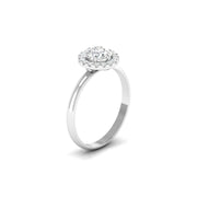 Charming Halo Diamond Ring