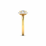 Charming Halo Diamond Ring