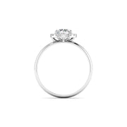 Charming Halo Diamond Ring