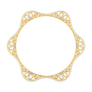 Intricately Lab Grown Diamond Bangle Pair