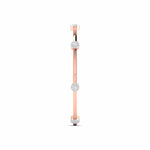 Bezel Set Cluster Diamond Bangle