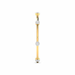 Bezel Set Cluster Diamond Bangle