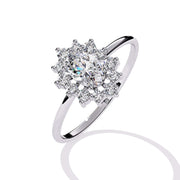 Classic Oval Diamond Ring