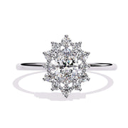 Classic Oval Diamond Ring