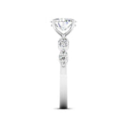 1.04 Carat Classic Oval Diamond Ring