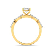 1.04 Carat Classic Oval Diamond Ring