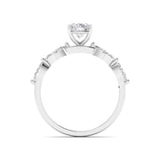 1.04 Carat Classic Oval Diamond Ring