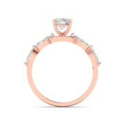 1.04 Carat Classic Oval Diamond Ring