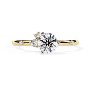 0.5 Carat Round Solitaire Diamond Ring