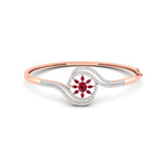 Designer Lab Grown Diamond Bangle