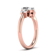 Classic Romance Solitaire Diamond Ring